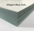 300gsm Blue Core Cardstock - 275micron - Commercial TCG Cardstock - UV or Laser Printing Only
