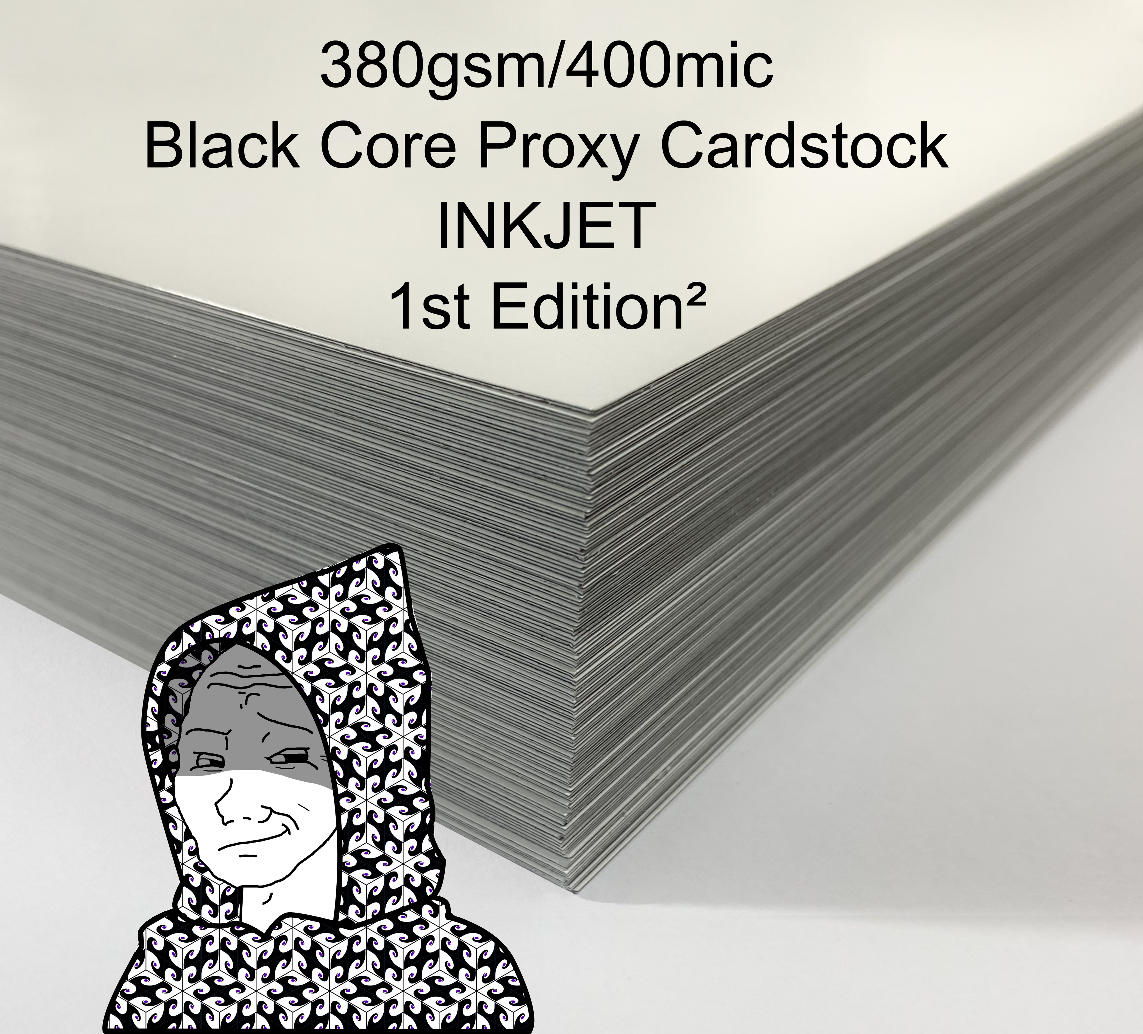 INKJET Proxy - BLACK CORE - 1st Edition - 380gsm/400mic